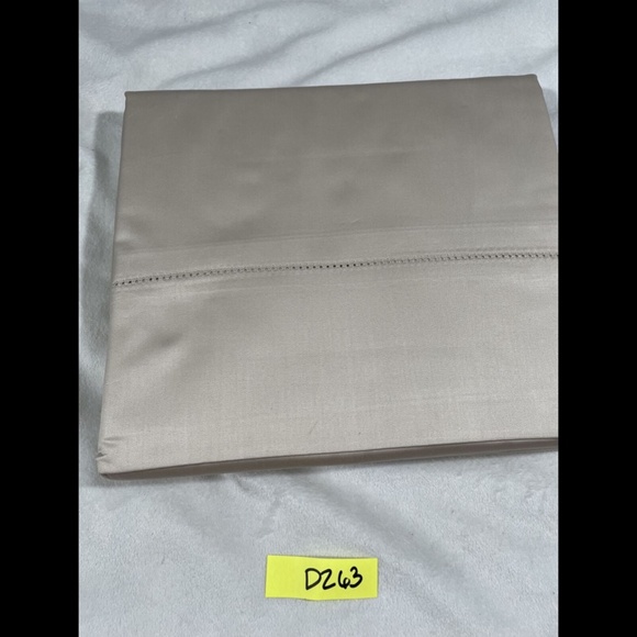 NIB [ King ] 600TC Cotton Flat Sheet for Hudson Park in Plumice‎ - Picture 5 of 11